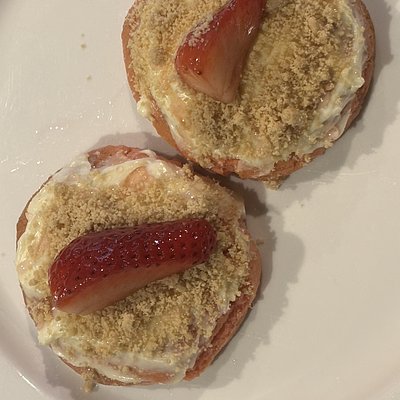 Strawberry Cheese Cake Cookie 