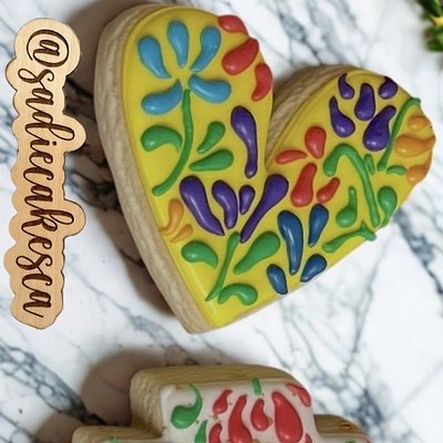 Floral Mother’s day Sugar Cookies (Spanish)(Set Of 3)