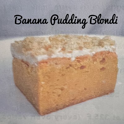 Banana Pudding Blondie/Cookie Bar