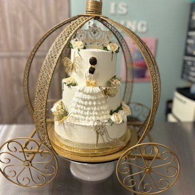 Three-tier Custom Cake