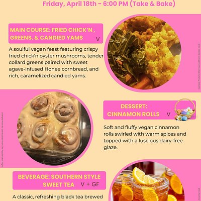 Vegan Easter Soul food Feast 