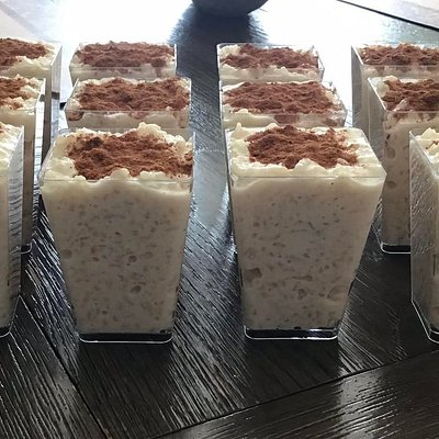 Mini Shooters Rice Pudding (Arroz Con Leche) 