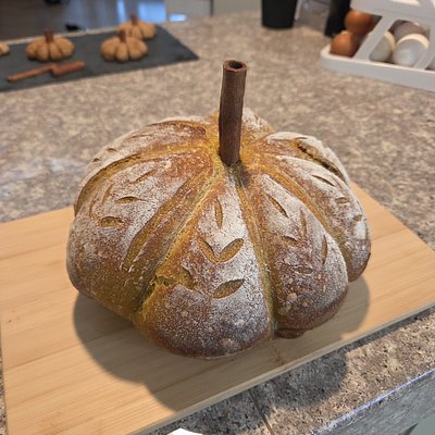 Pumpkin Sourdough Loaf 