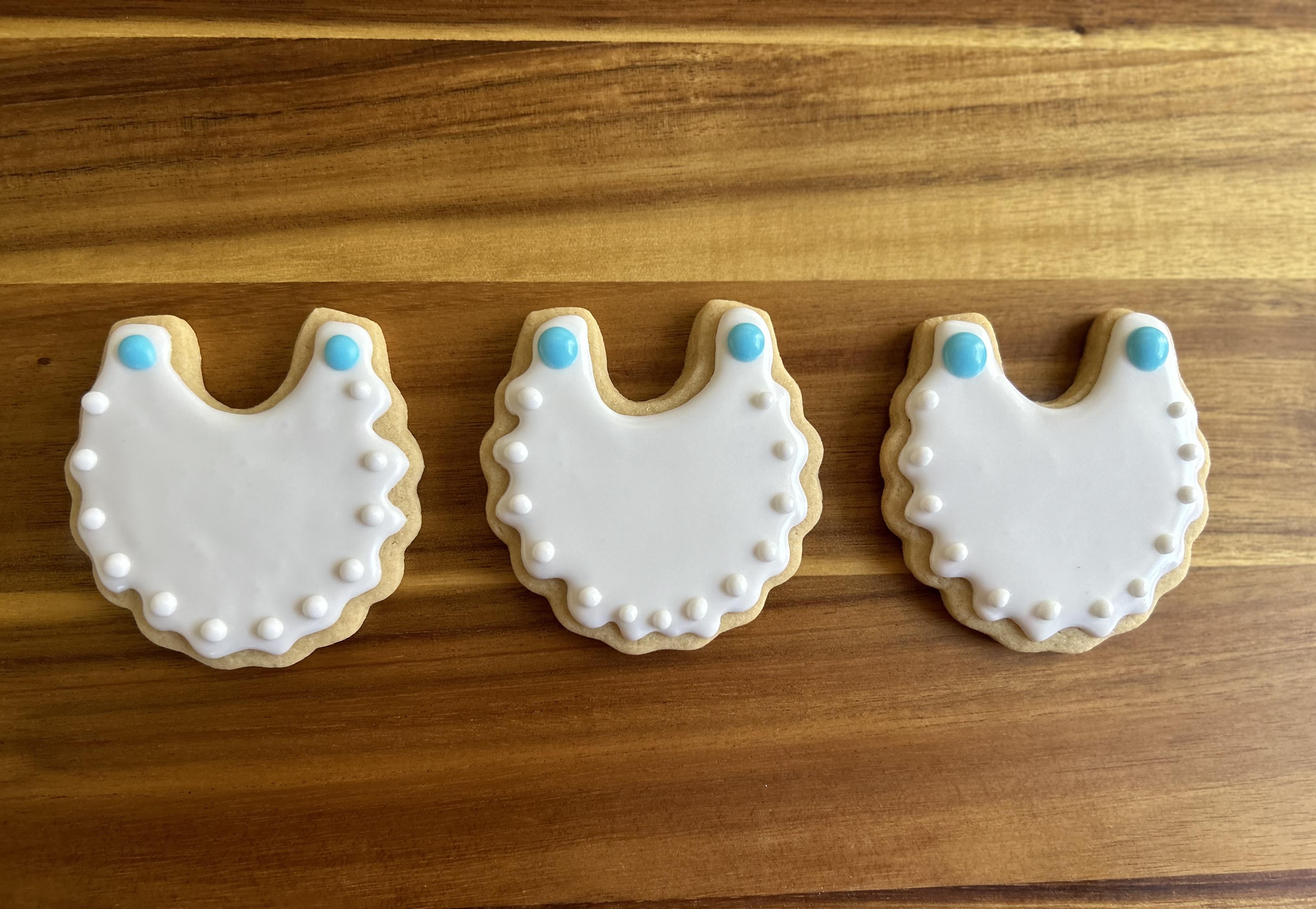 Baby shower Sugar cookies - Boy