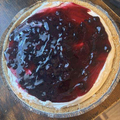 Blueberry Cream Pie