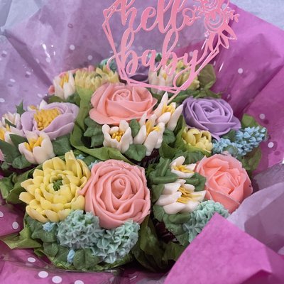 Cupcake Bouquet - 7 Cupcakes