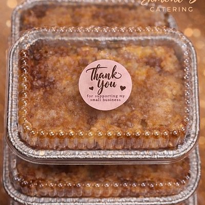 Mini Peach Cobblers 