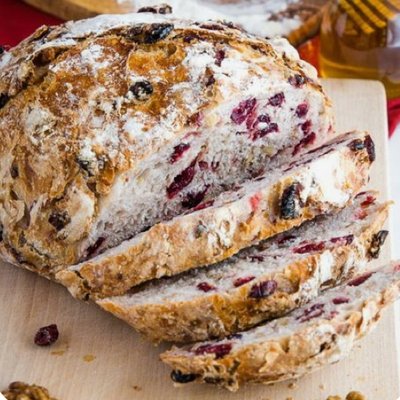  Sourdough Walnut cranberry