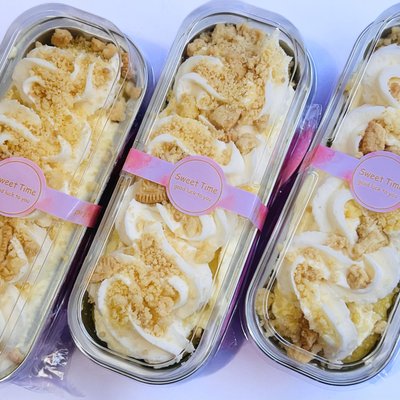 Lemon Crunch Mini Cake 