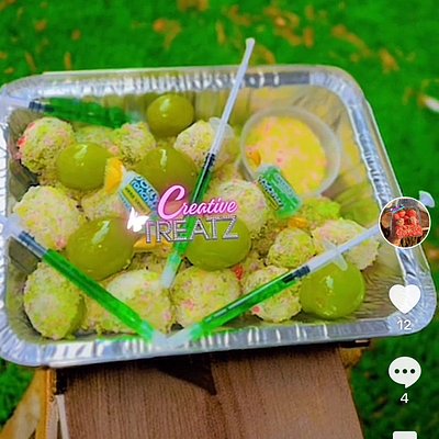 Watermelon /green Apple Candy Grapes