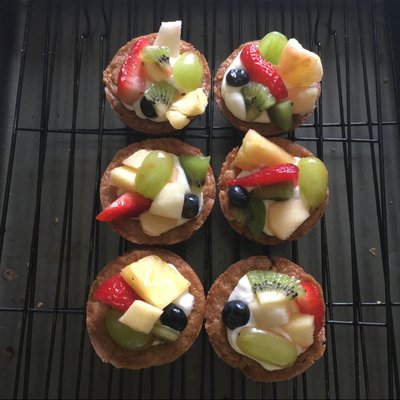 Cookie Fruit Tarts