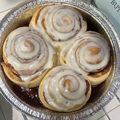 EGG FREE- Cinnamon Rolls 