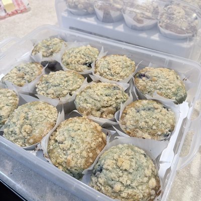 Sourdough Blueberry Lemon Muffins (5ct)