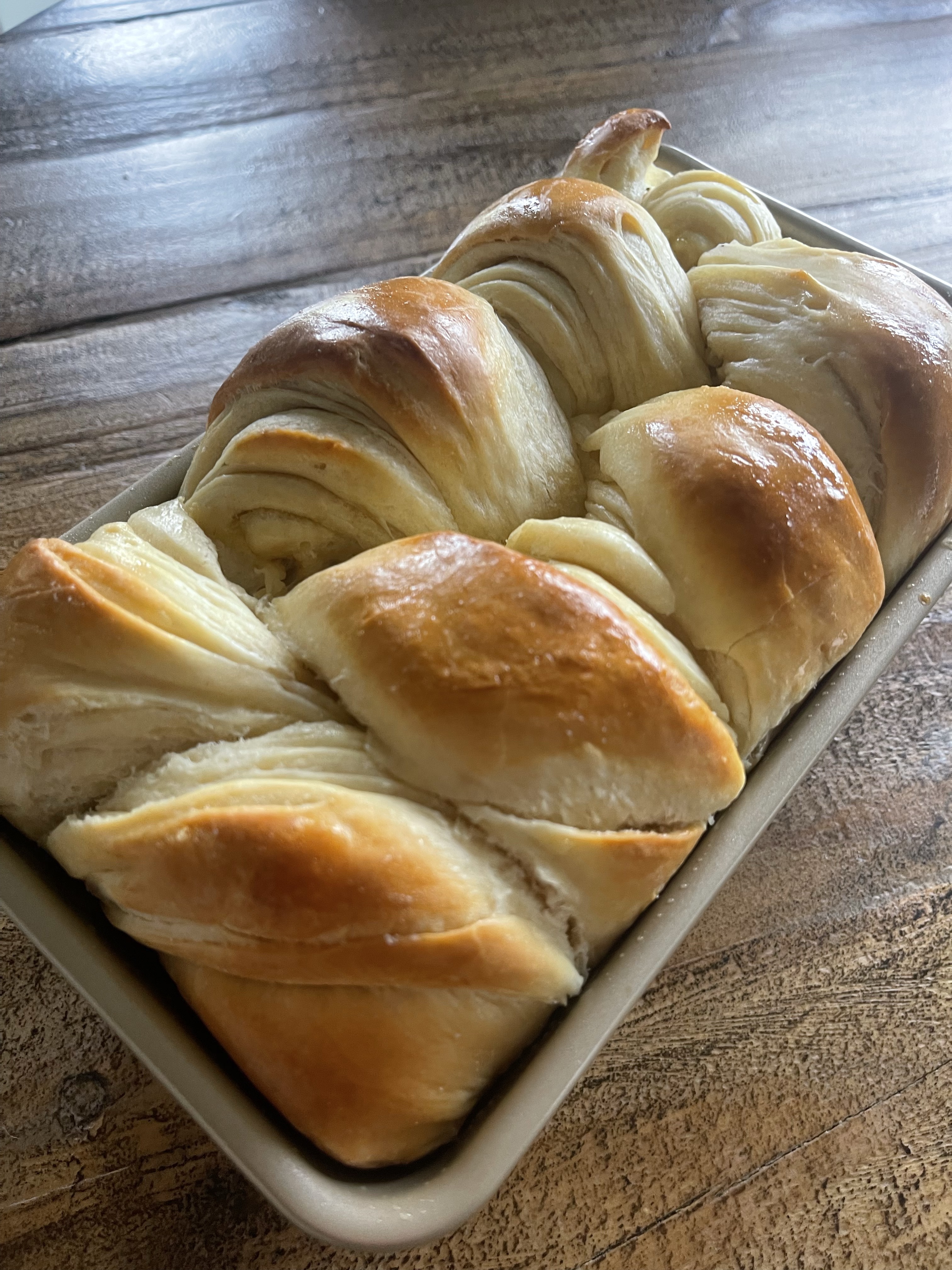 Braided Croissant Loaf