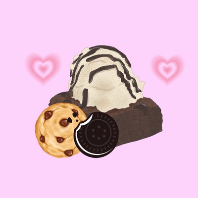 ᴏʀᴇᴏ ʙʀᴏᴏᴋɪᴇꜱ ♡ (4 ᴘᴀᴄᴋ) 