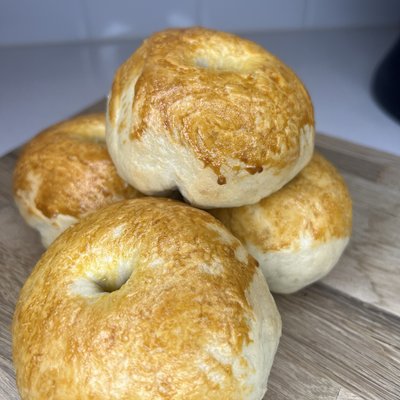 Plain Jane Sourdough Bagels