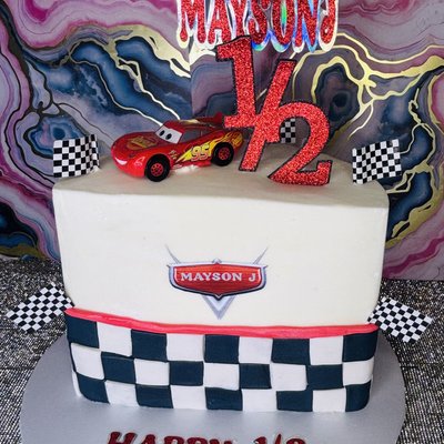 Half Birthday Cake 