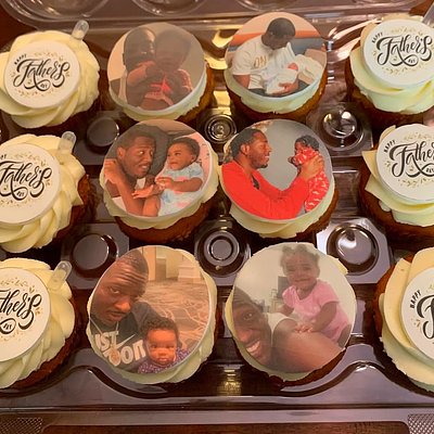 12 Ct Father’s Day Cupcake Photo & Toppers