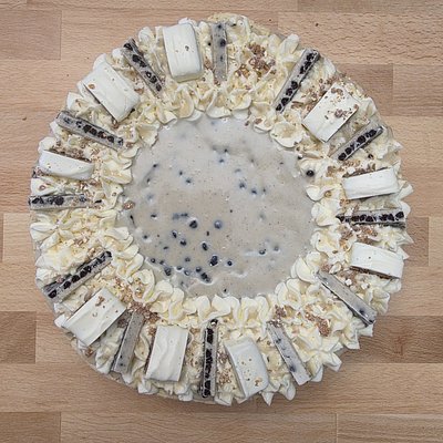 Cookies And Zero Cream Cheesecake 