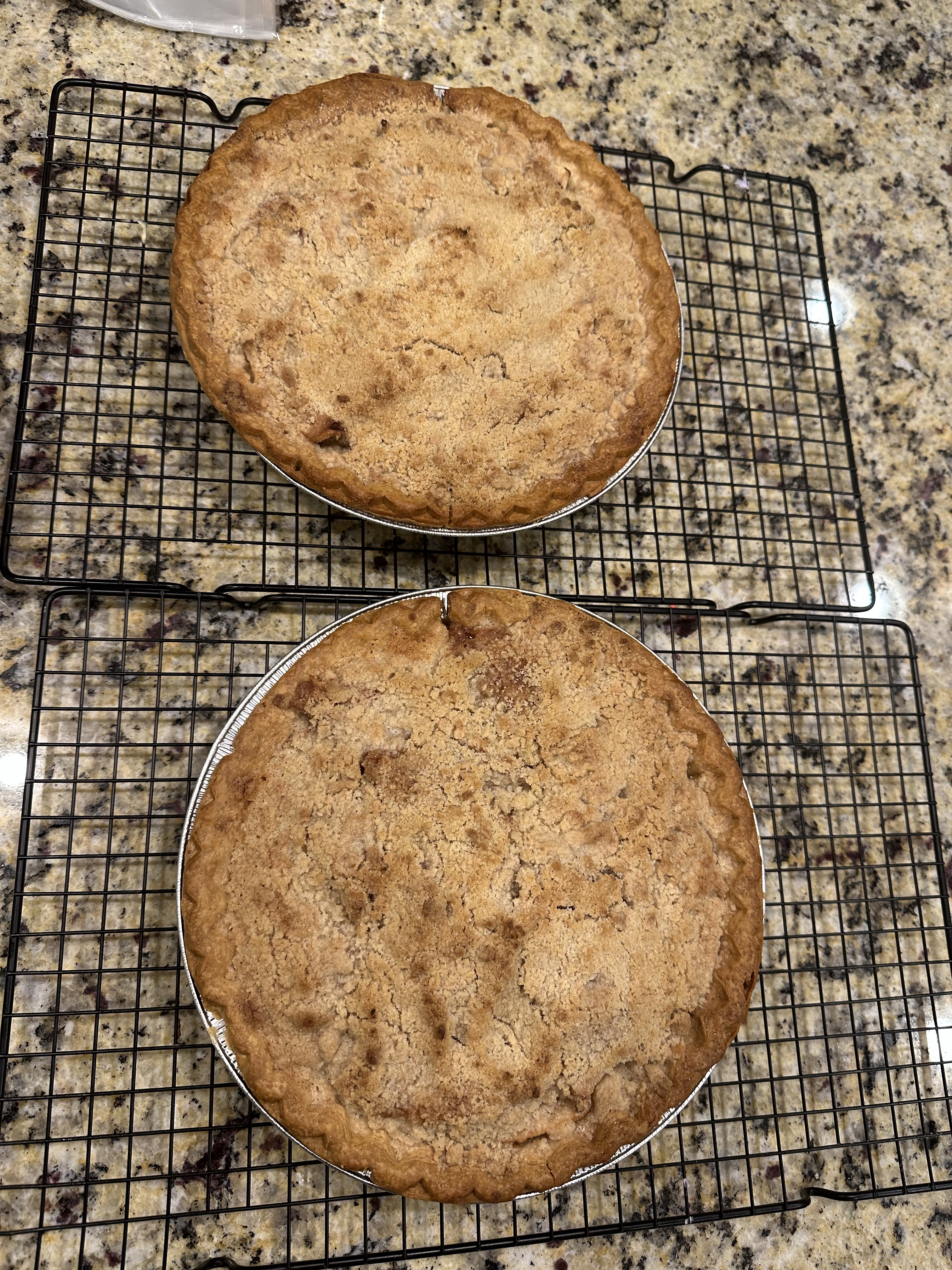 Apple Crumb Pie