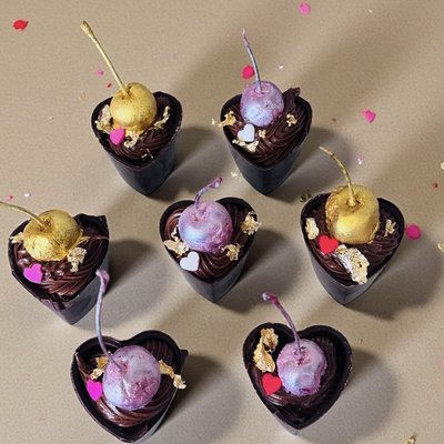 Mini Chocolate Mousse Cups (Sold In Sets Of Four Cups)