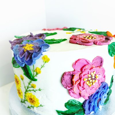 10” Round - 3 Layer- Simple Buttercream