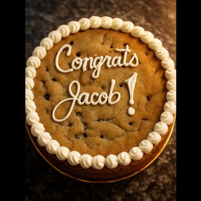 8” Cookie Cake (single Layer)