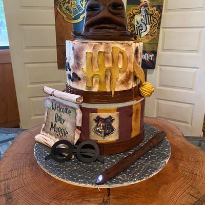 Custom Baby Shower Cake
