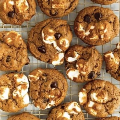 Pumpkin S’mores Cookies