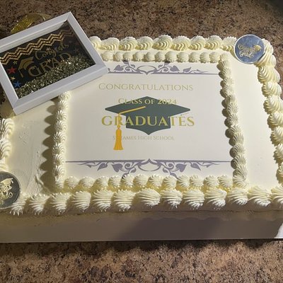 Full size sheet cakes