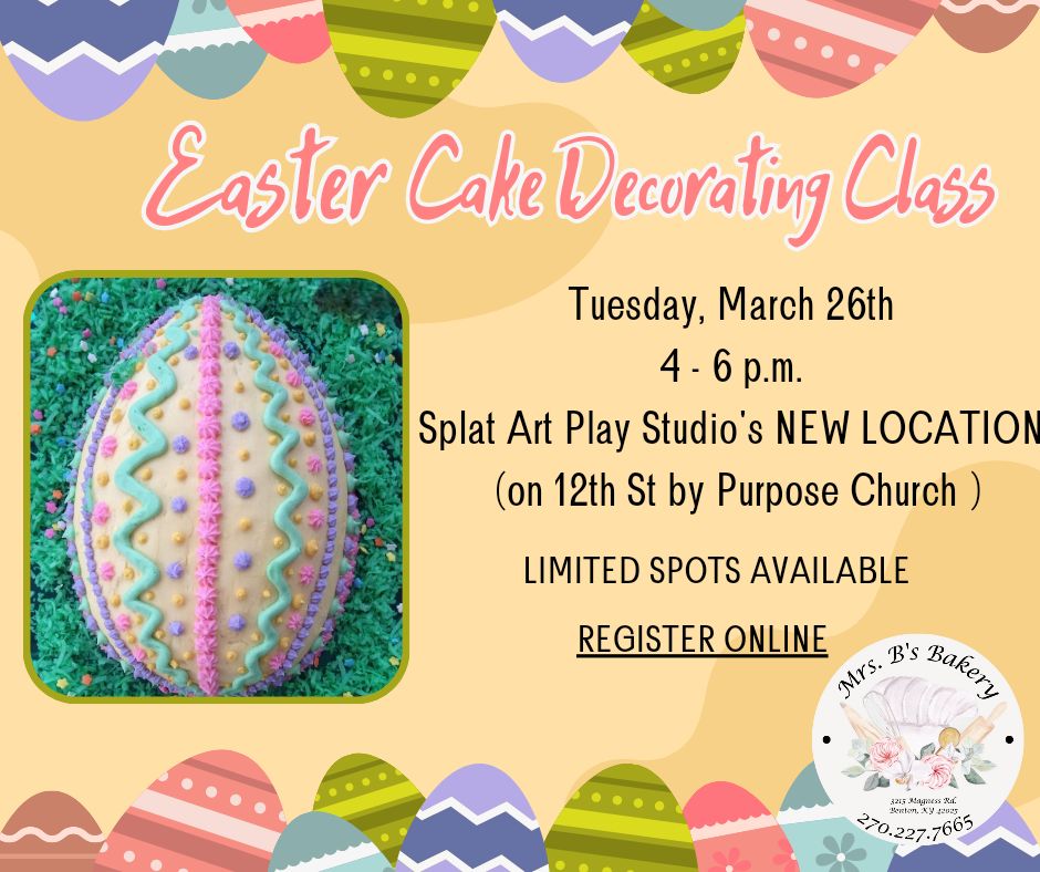 Easter Cake Decorating Class 