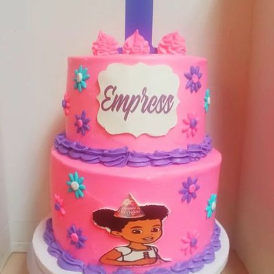 2 Tier Custom Cakes 8 And 10 Inch