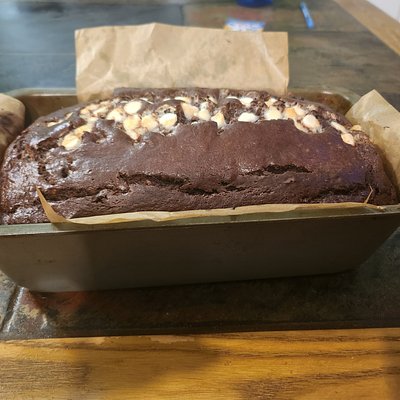 Double Chocolate Expresso with Toasted White Chocolate Chips