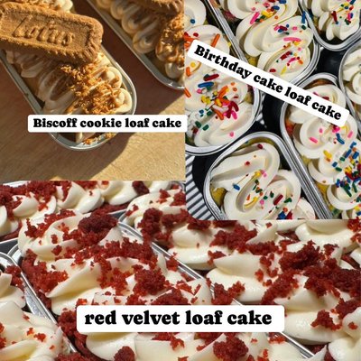 Mini loaf cakes 