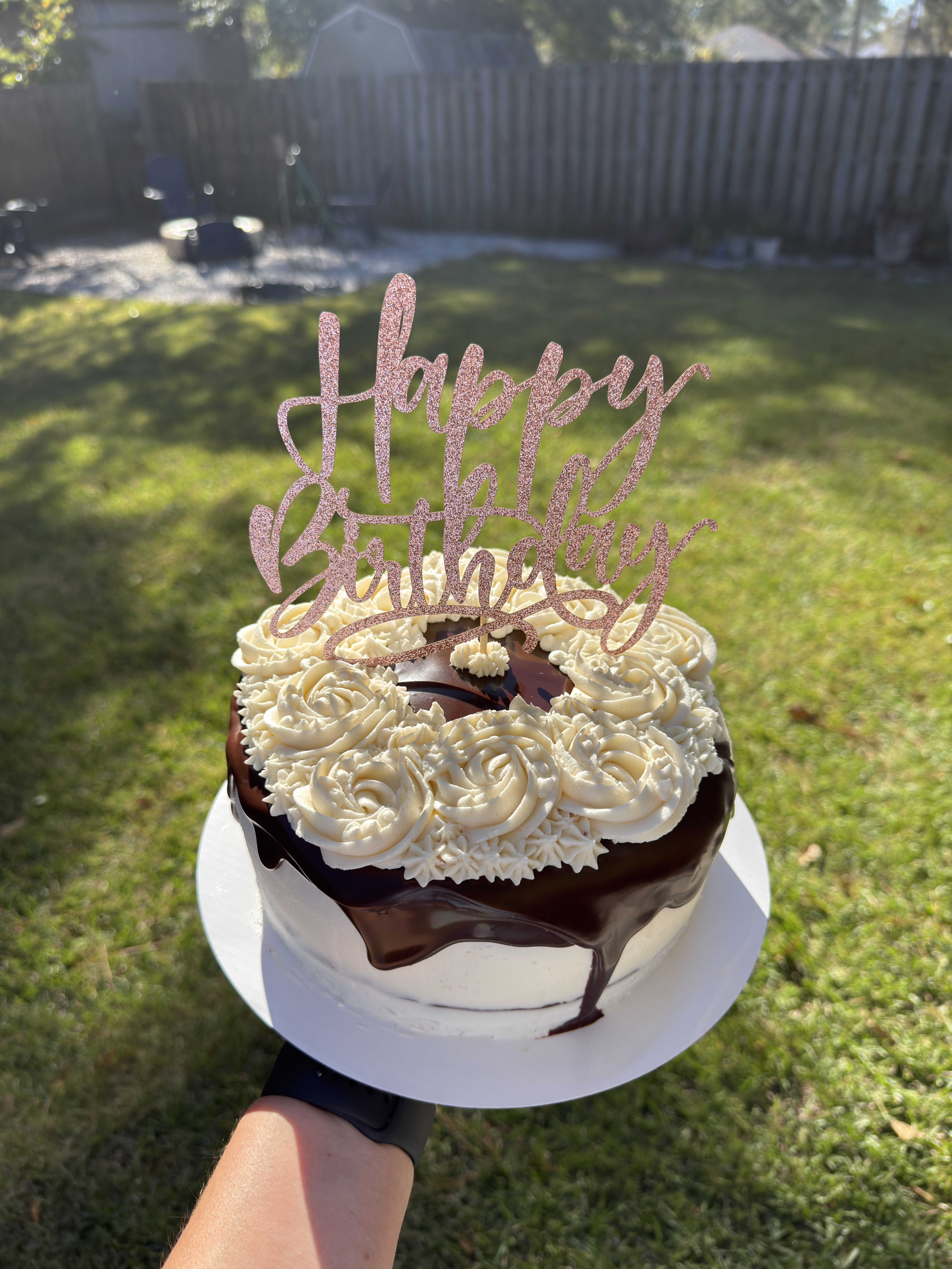 Sugar Free Custom 2 Tier Cake