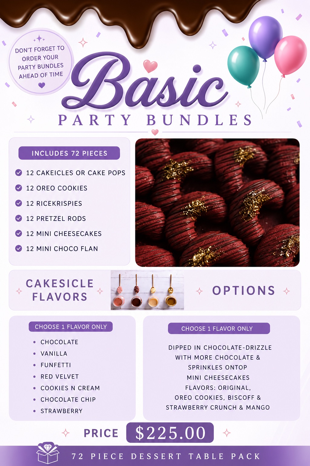 Basic Treat Party Bundle 6 Dz.