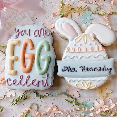 Egg-cellent Teacher Cookie Set 