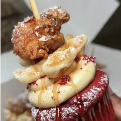 Brunch And Munch (Cupcake, Waffle, Chicken,)