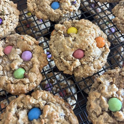 DYE FREE Monster Cookies