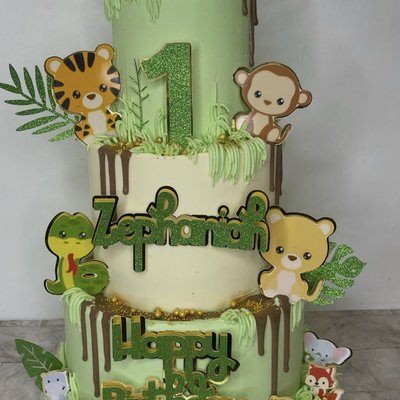 Baby Safari Cake 