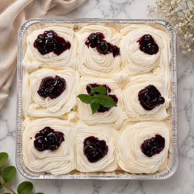 Blueberry Lemon Sweet Buns