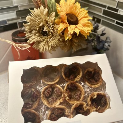 Mini Bourbon Pecan Pies