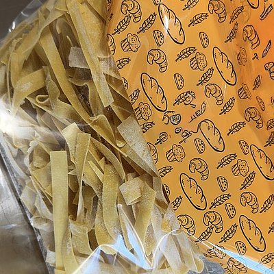 Egg Noodles Homemade And Hand Cut 1 Lb Bag $9.50