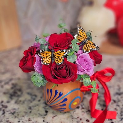 JARRITO CON FLORES