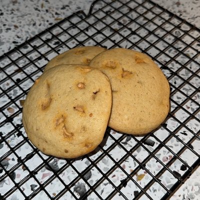 Sourdough Butterscotch Chip Cookies