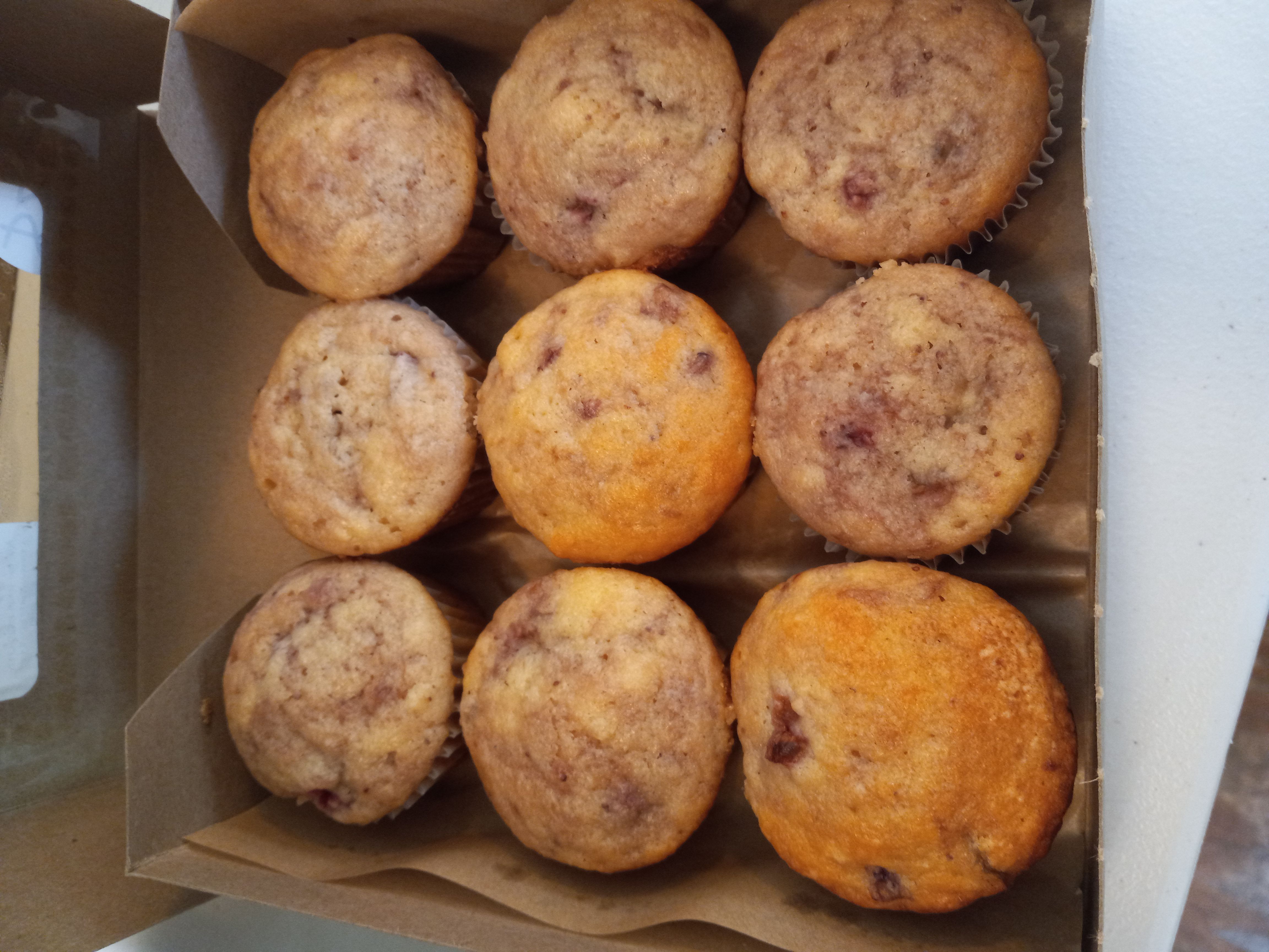 Strawberry Rhubarb Muffins - 9