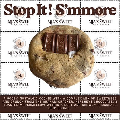 Stop it ! S’Mmore (S’mores Chocolate Chip Cookie)