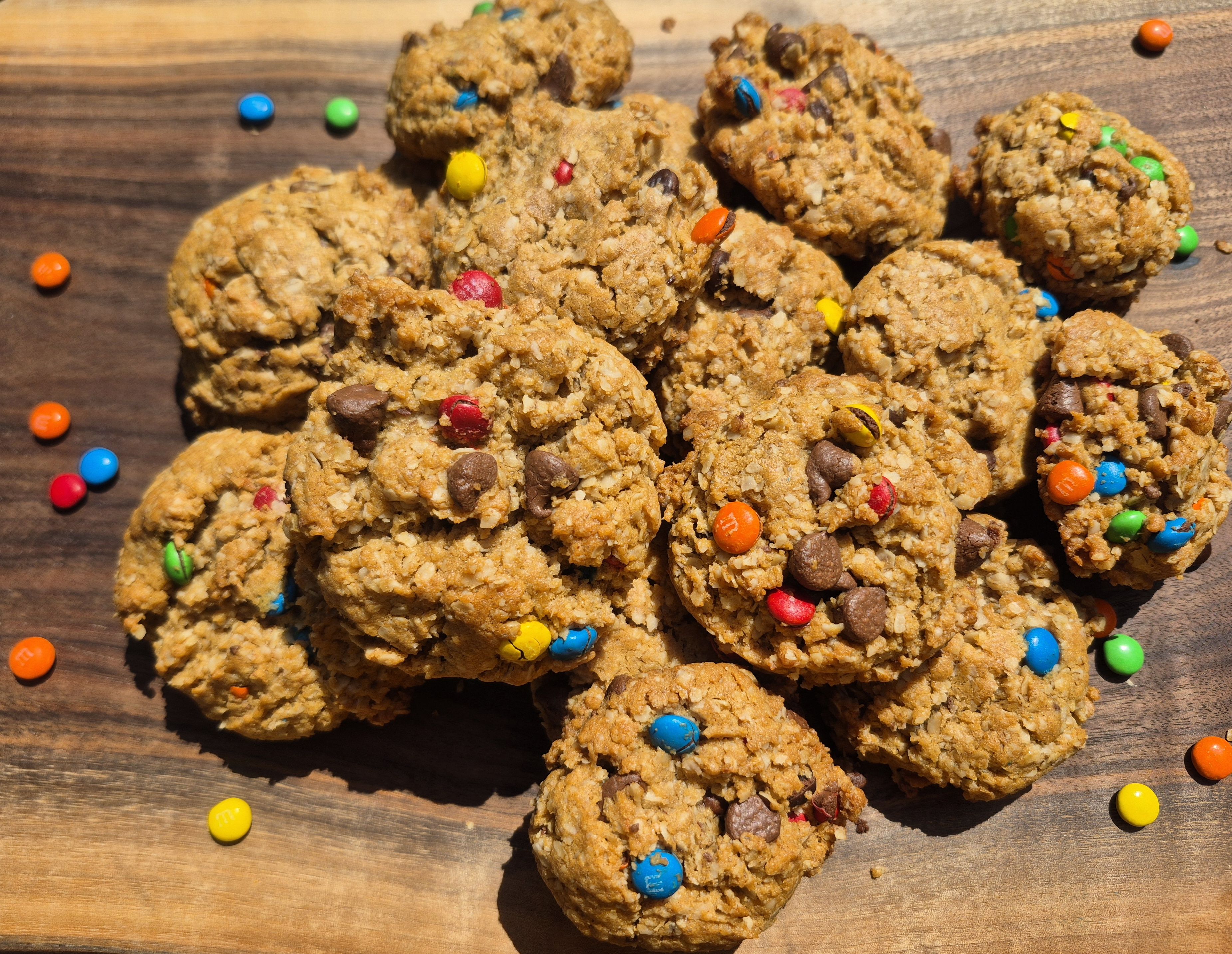 Gluten-free Monster Cookies 