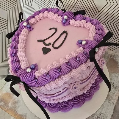  Heart Shaped Cake- Triple Layer 6 "