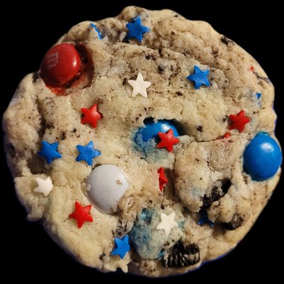 4th of July Cookies & Cream Fireworks 